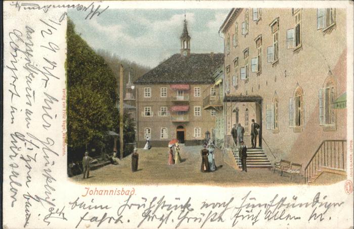 Johannisbad Riesengebirge Glimmerkarte