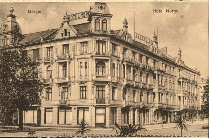 Bergen Norwegen Hotel Norge