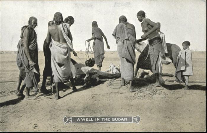 Sudan Africa A well in the Sudan