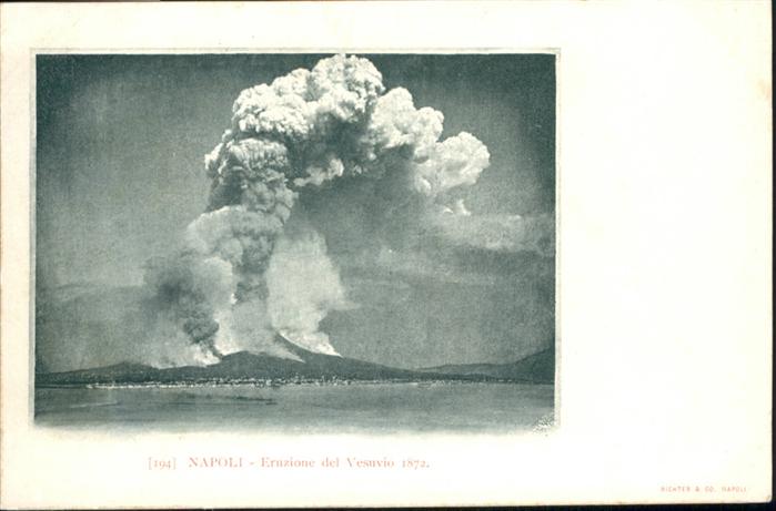 Napoli Neapel Vesuvio