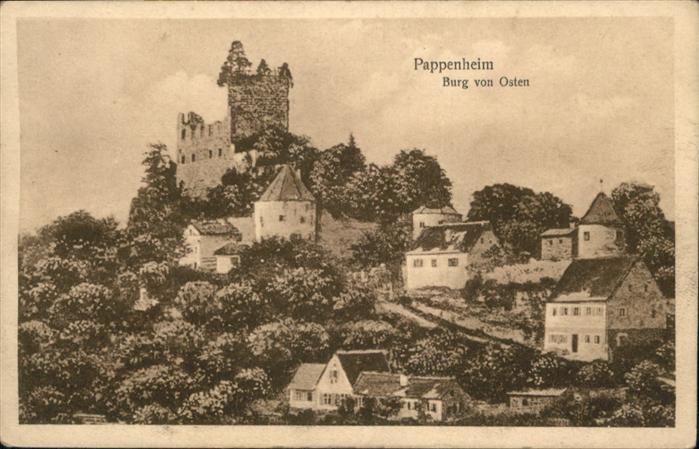 Pappenheim Burg
Osten