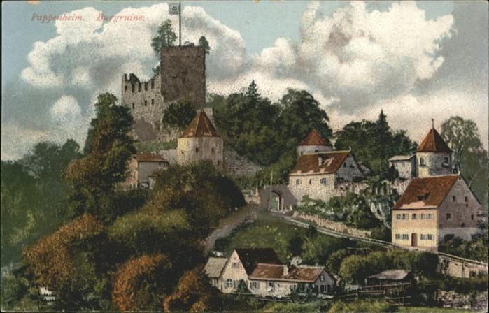 Pappenheim Burgruine