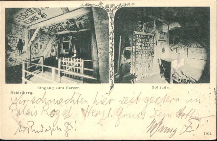 Heidelberg Neckar Universität
Carcer