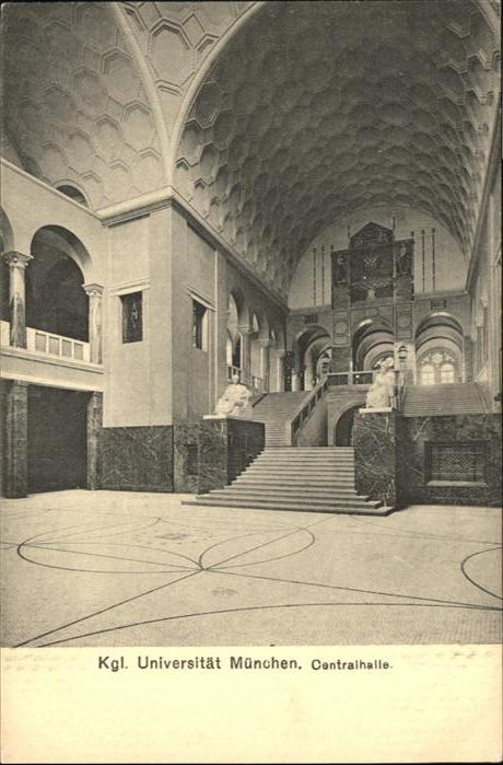 Muenchen Bayern Uni
Centrralhalle