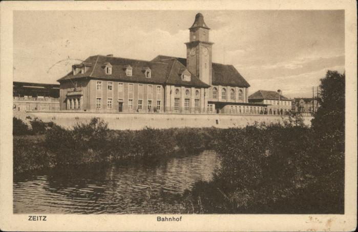 ZEITZ Sachsen-Anhalt Bahnhof