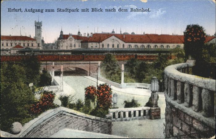 ERFURT  CITY Bahnhof