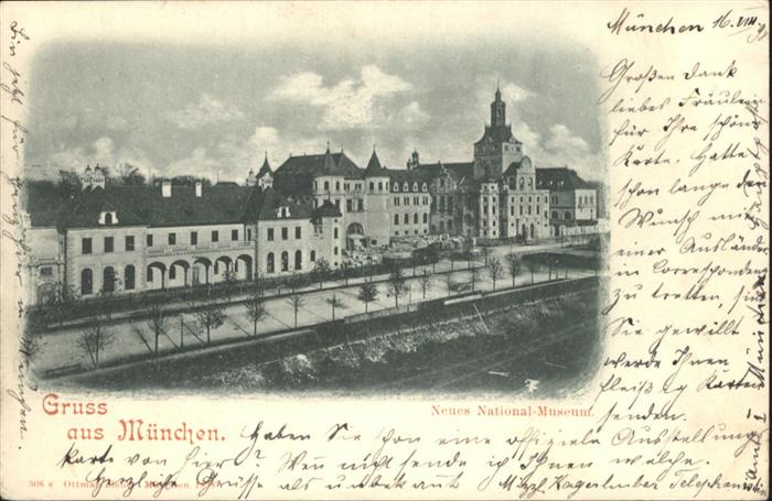 Muenchen Bayern Neues National-Museum