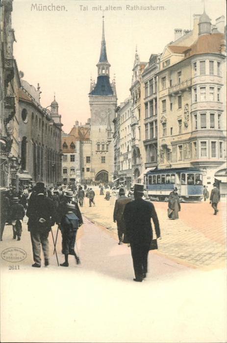 Muenchen Bayern Rathausturm