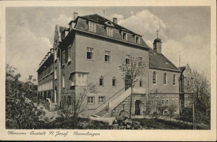 Reimlingen Missions-Anstalt St. Josef