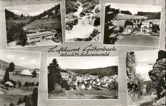 Guetenbach Schwarzwald Furtwangen BW Luftkurort
