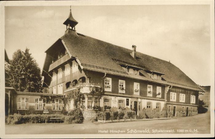 Schoenwald Schwarzwald Hotel Hirschen