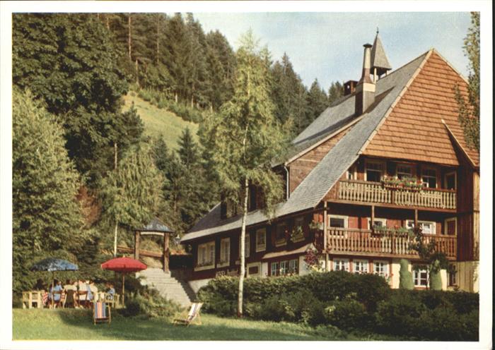 Guetenbach Schwarzwald Furtwangen BW Cafe Bachhof