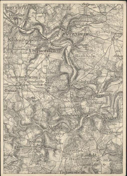 Pappenheim Panoramakarte