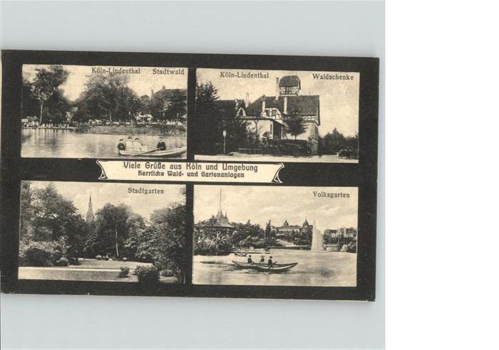 Koeln Rhein Stadtgarten
Waldschenke
Volksgarten