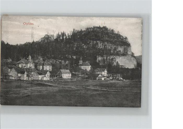 Oybin Sachsen Gesamtansicht