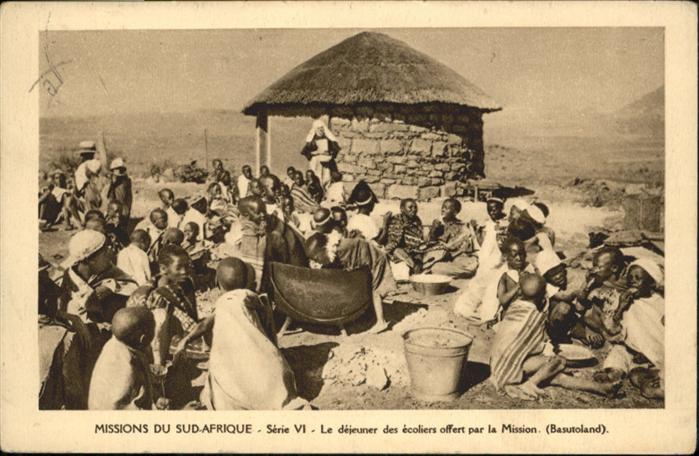 Basutoland Lesotho Schule