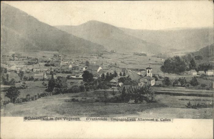 Allarmont Schlachtfeld in den Vogesen