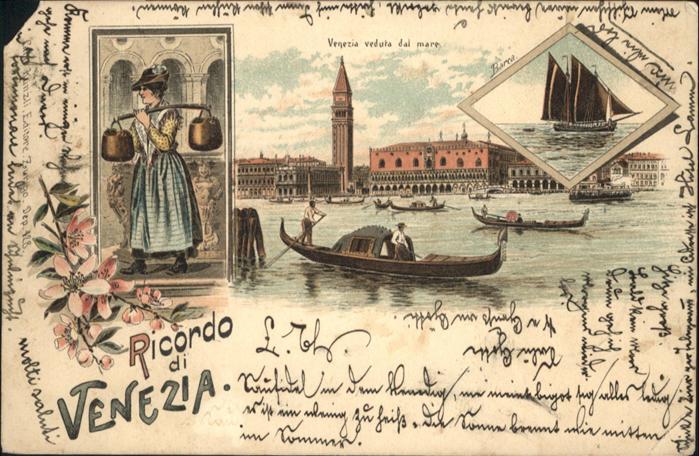 Venezia Venedig Schiff