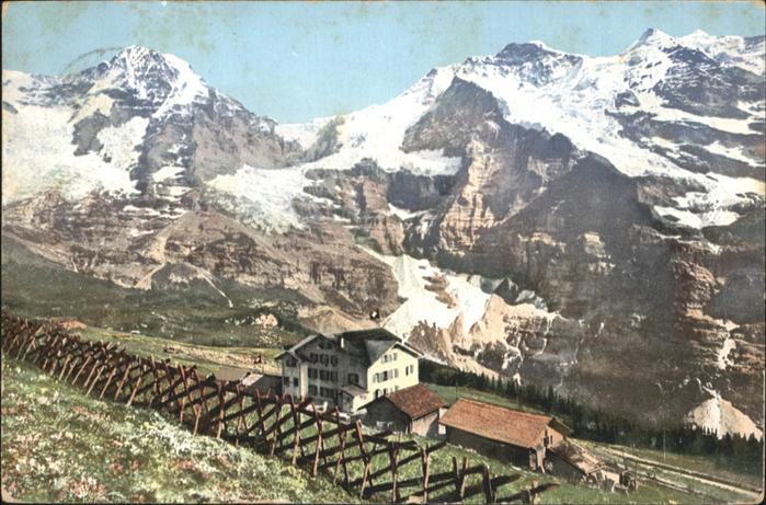 Wengernalp Moench Jungfrau