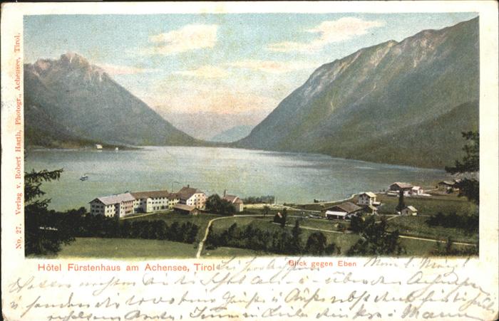 Achensee Hotel Fürstenhaus