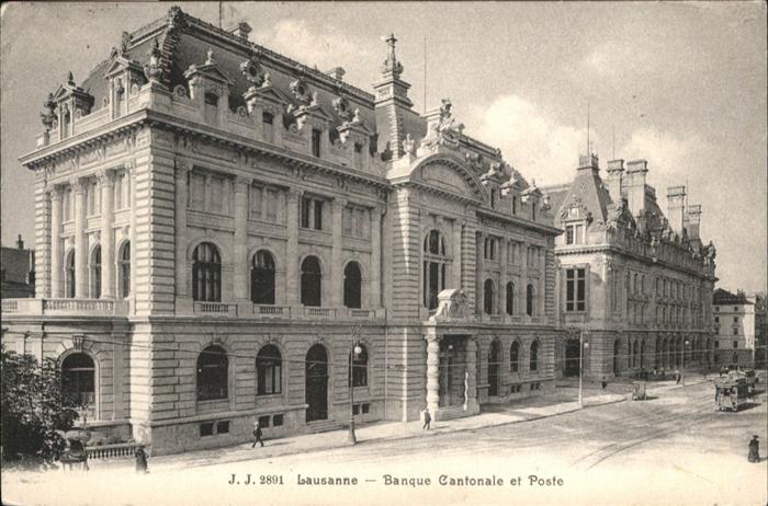Lausanne VD Banque Cantonale Poste