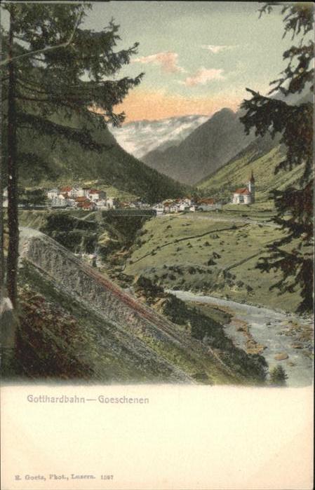 Goeschenen Gotthardbahn