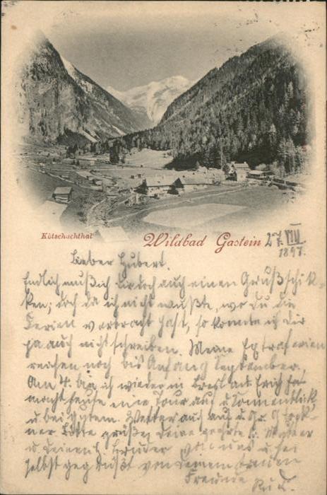 Bad Gastein Wildabd Kötschachthal