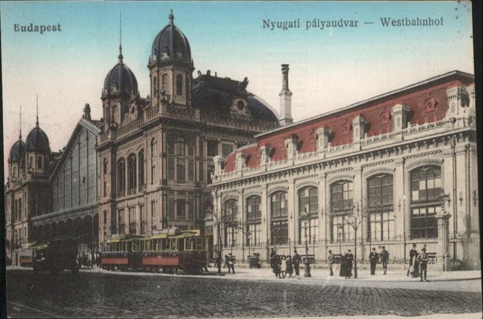 Budapest Westbahnhof Strassenbahn