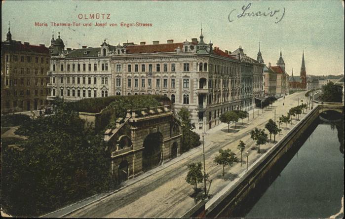 Olmuetz Olomouc Maria Theresia Tor Josef Engel Strasse