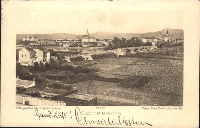 Leitmeritz Litomerice Nordboehmen