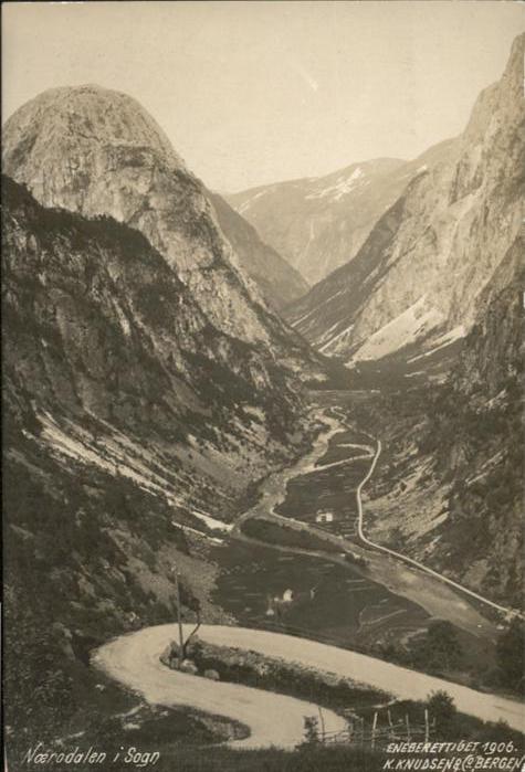 Norwegen Norge K. Knudsen (Bergen)