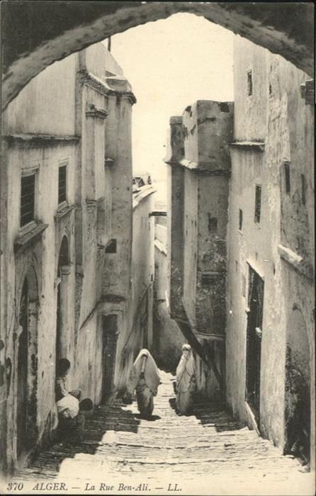 Alger Algerien La Rue Ben-Ali