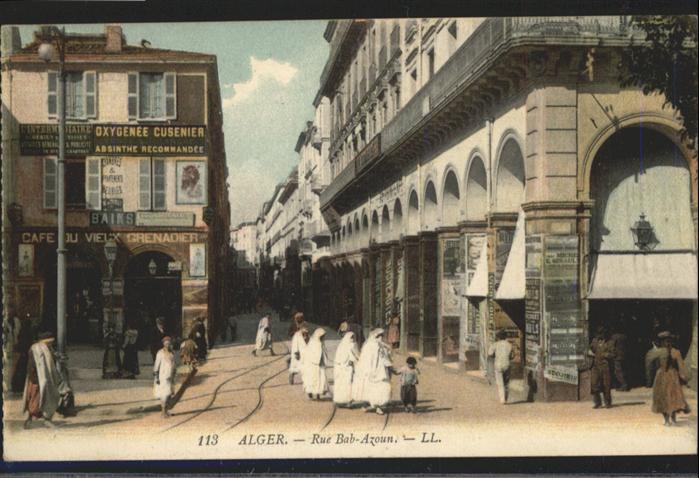 Alger Algerien Rue Bab-Azoun