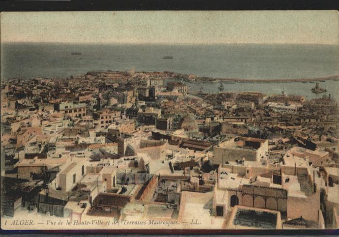 Alger Algerien Haute-Ville Terrasses Mauresques