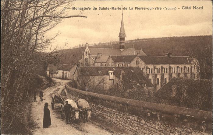 La Pierre-qui-Vire 71 Saone-et-Loire Monastere de Saint-marie-de La Pierre-q