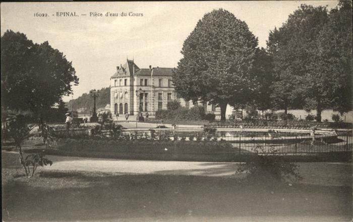 Epinal Vosges Pièce d`eau du Cours