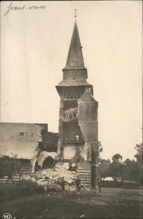 Grandecourt Feldpostkarte