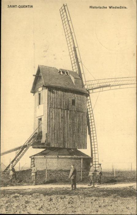 Saint-Quentin 02 Aisne Histor. Windmühle