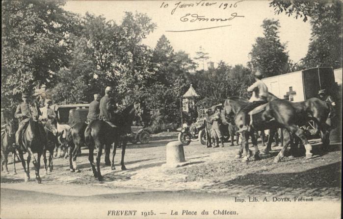 Frevent Place du Chateau