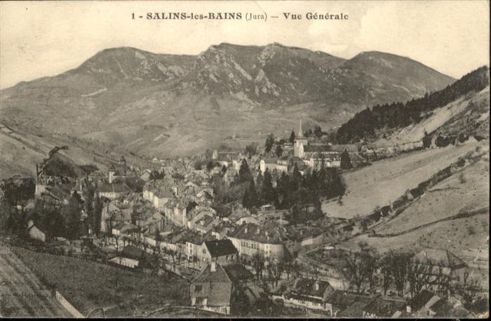 Salins-les-Bains vue generale