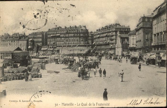 Marseille Bouches-du-Rhone Quai de la Fraternite