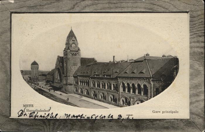 Metz  57 Moselle Gare Principale