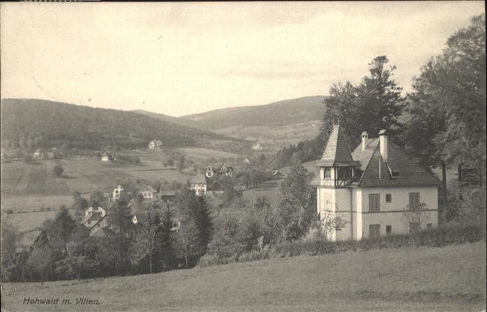 Hohwald Sachsen Villen