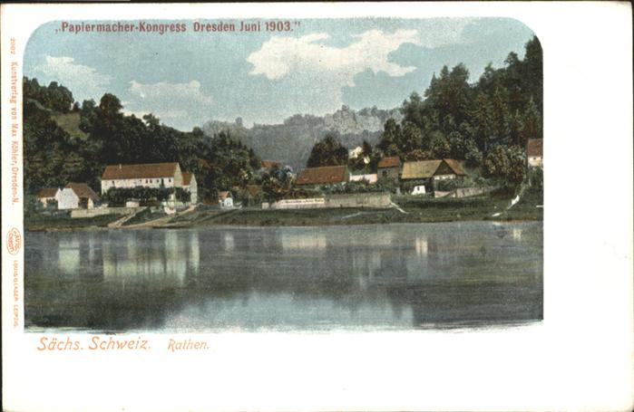 Dresden Juni 1903
Papiermacher-Kongress