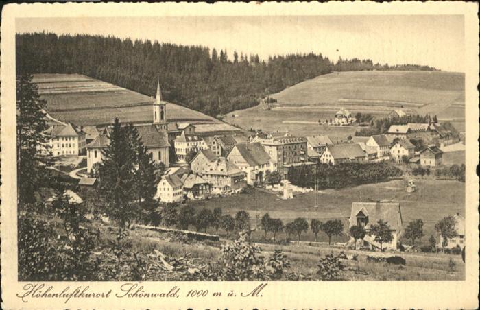 Schoenwald Schwarzwald Höhenluftkurort