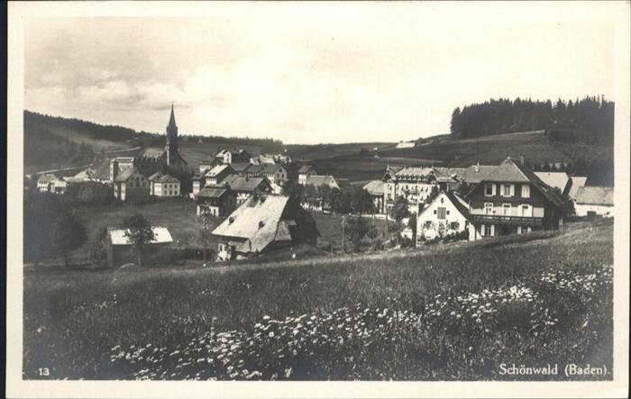 Schoenwald Schwarzwald Höhenluftkurort