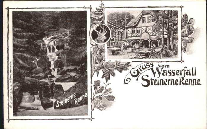 Wernigerode Harz Steinerne Renne
Wasserfall