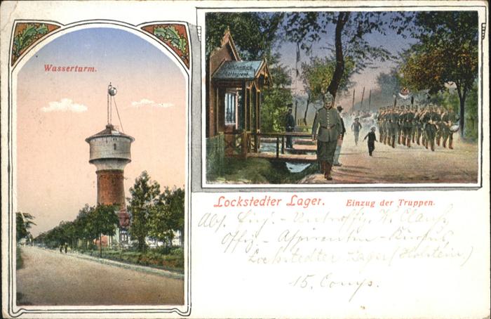 Lockstedt Lockstedter Lager
einzug der Truppen