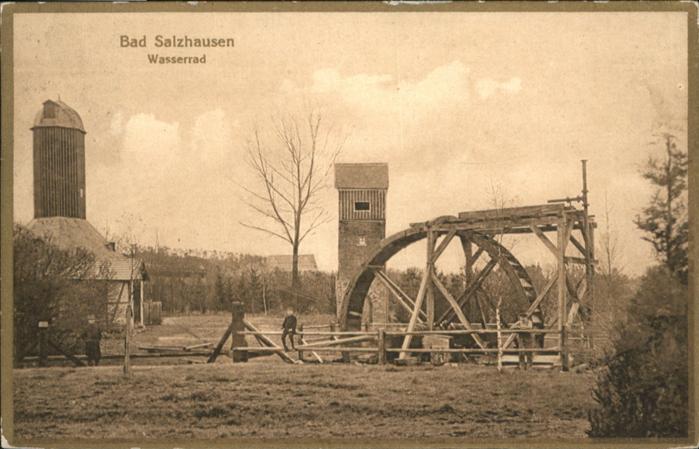 Bad Salzhausen Wasserrad
