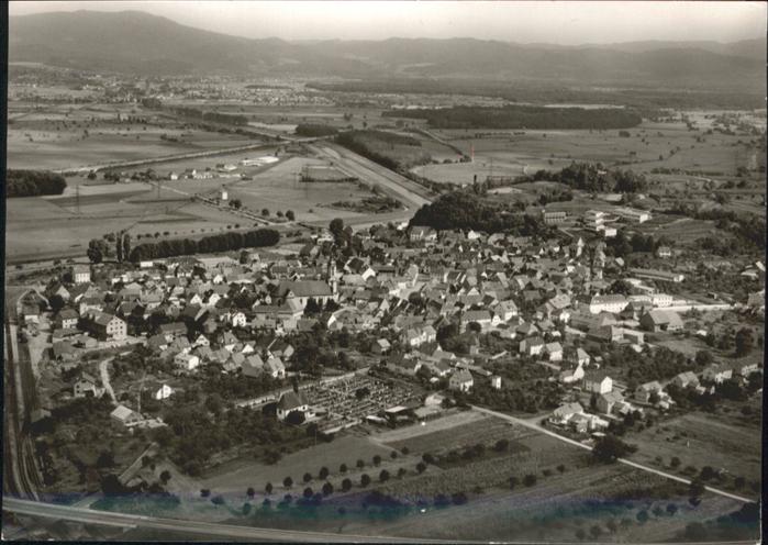 Riegel Kaiserstuhl Flugaufnahme